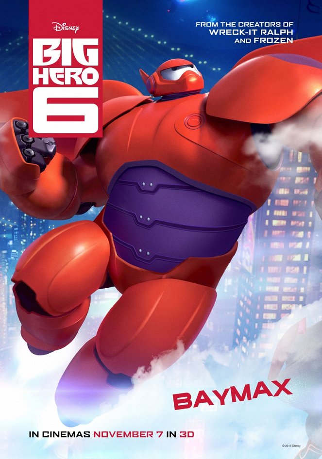 Big Hero 6 - Julisteet