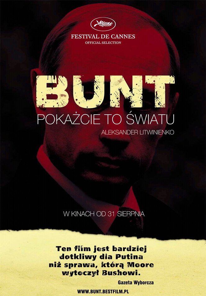 Bunt. Sprawa Litwinienki - Plakaty