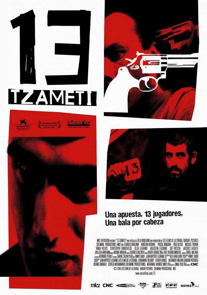 13 Tzameti - Carteles