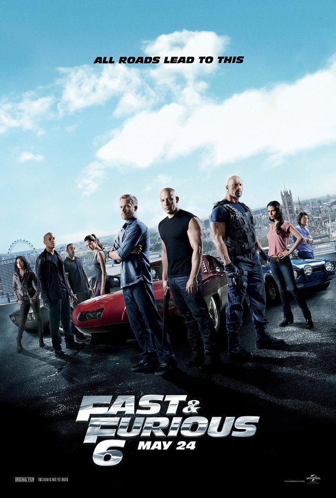 Fast & Furious 6 - Julisteet