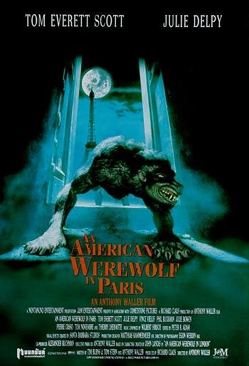 Americký vlkolak v Paríži - Plagáty