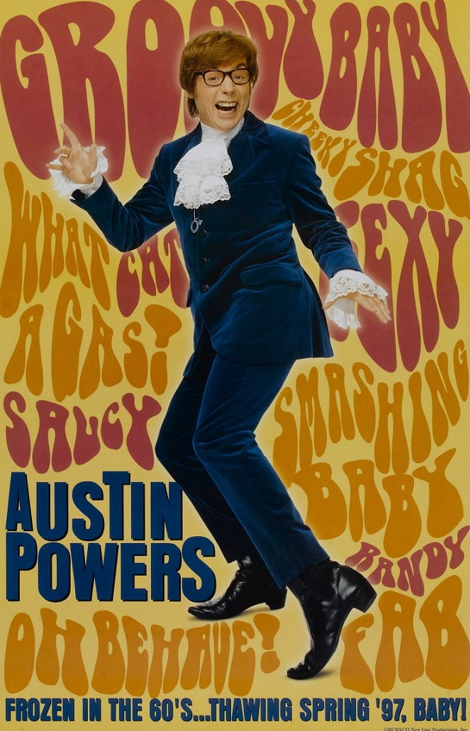 Szőr Austin Powers: Őfelsége titkolt ügynöke - Plakátok