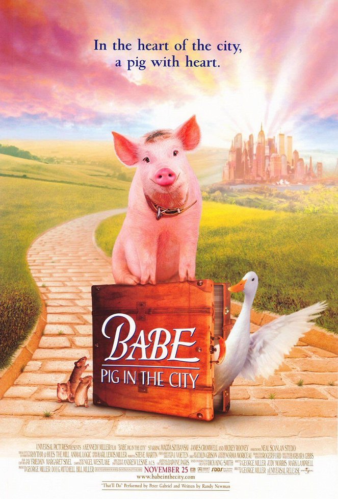 Babe: Um Porquinho na Cidade - Cartazes