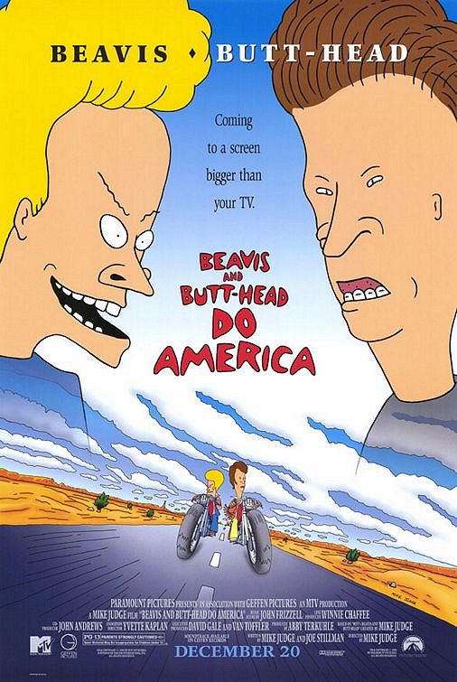 Beavis y Butt-Head recorren América - Carteles