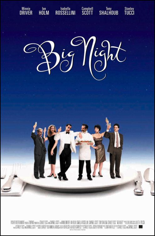 Big Night: Una gran noche - Carteles
