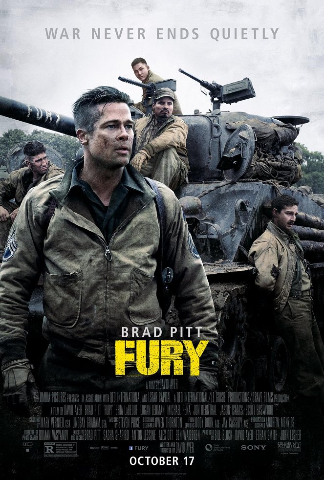 Fury - Posters