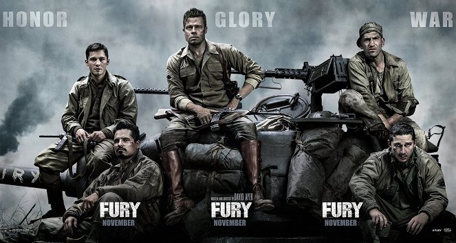 Fury - Affiches