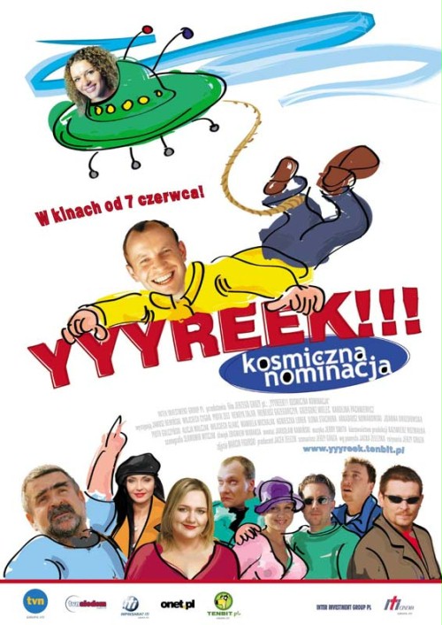 Yyyreek!!! Kosmiczna nominacja - Posters