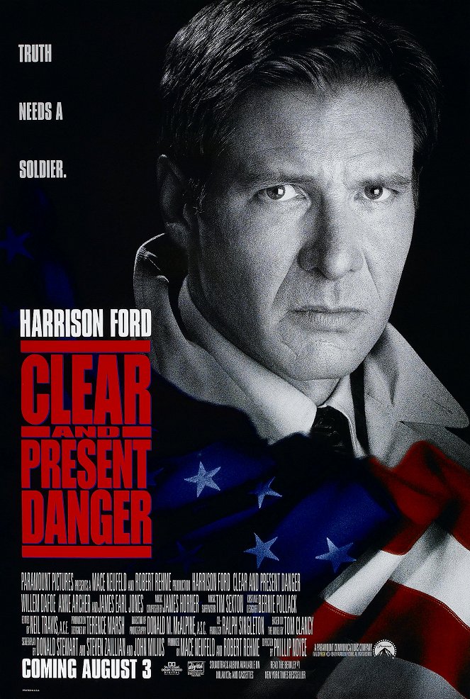 Clear and Present Danger - Posters