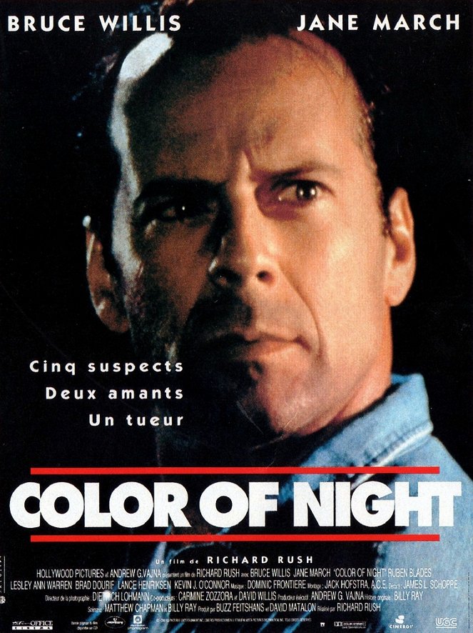 Color of Night - Affiches