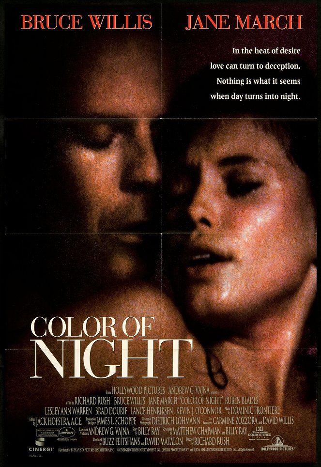 Color of Night - Affiches
