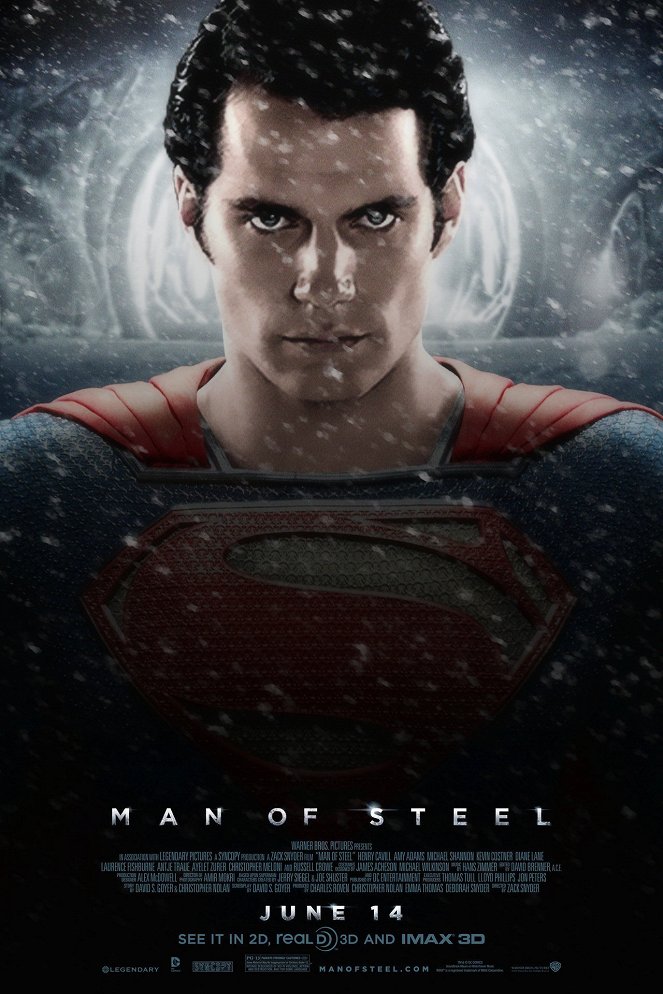 Man of Steel - Affiches