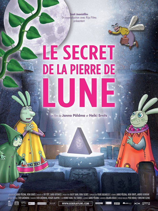 Le Secret de la pierre de lune - Affiches