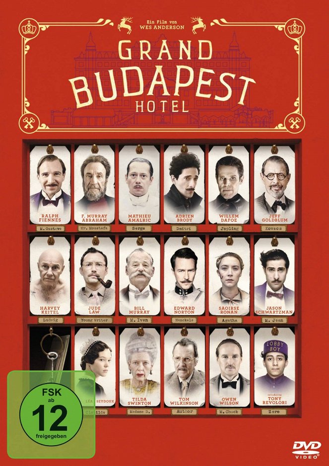 Grand Budapest Hotel - Plakaty