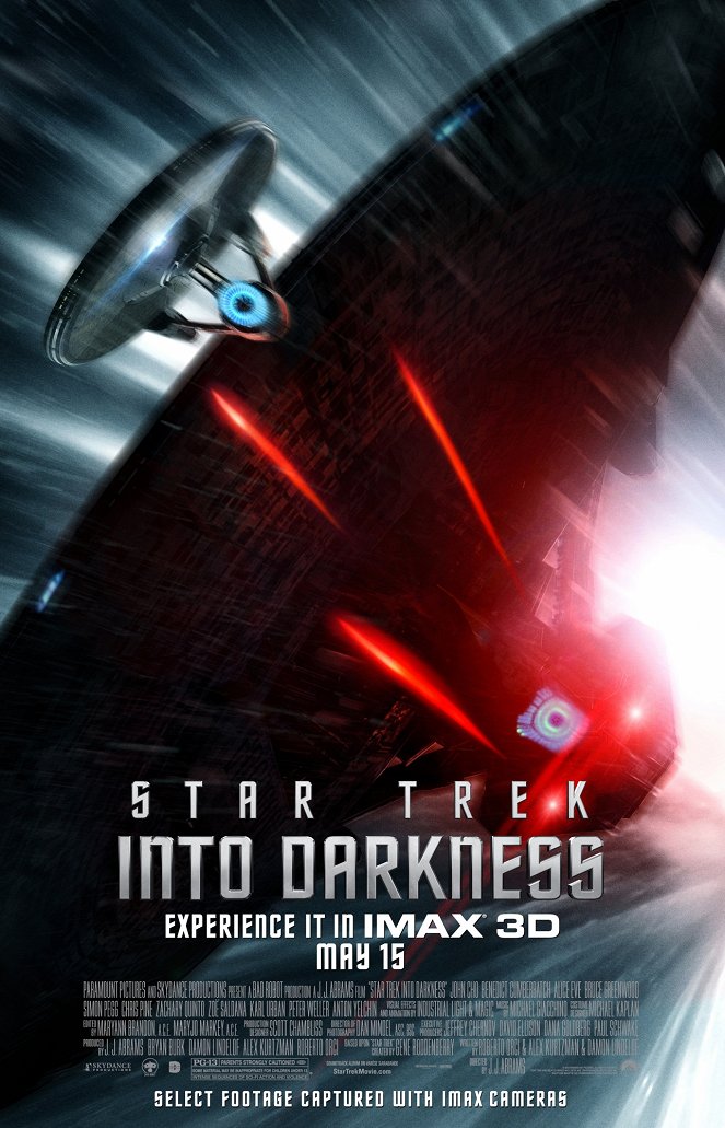 Além da Escuridão: Star Trek - Cartazes
