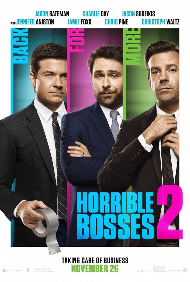 Horrible Bosses 2 - Posters