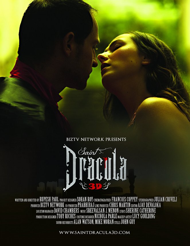 Saint Dracula 3D - Carteles