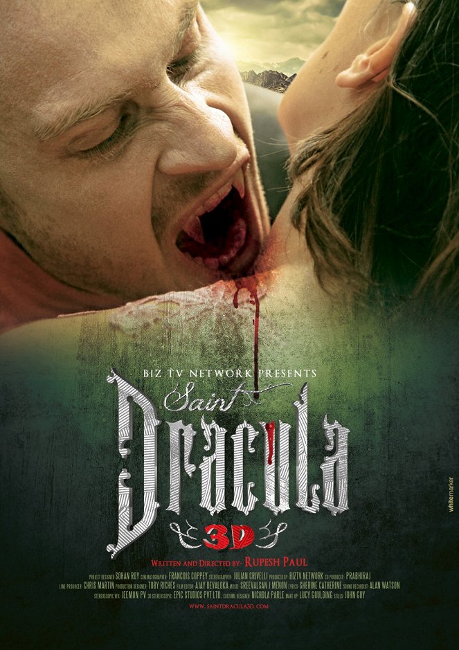 Saint Dracula 3D - Carteles