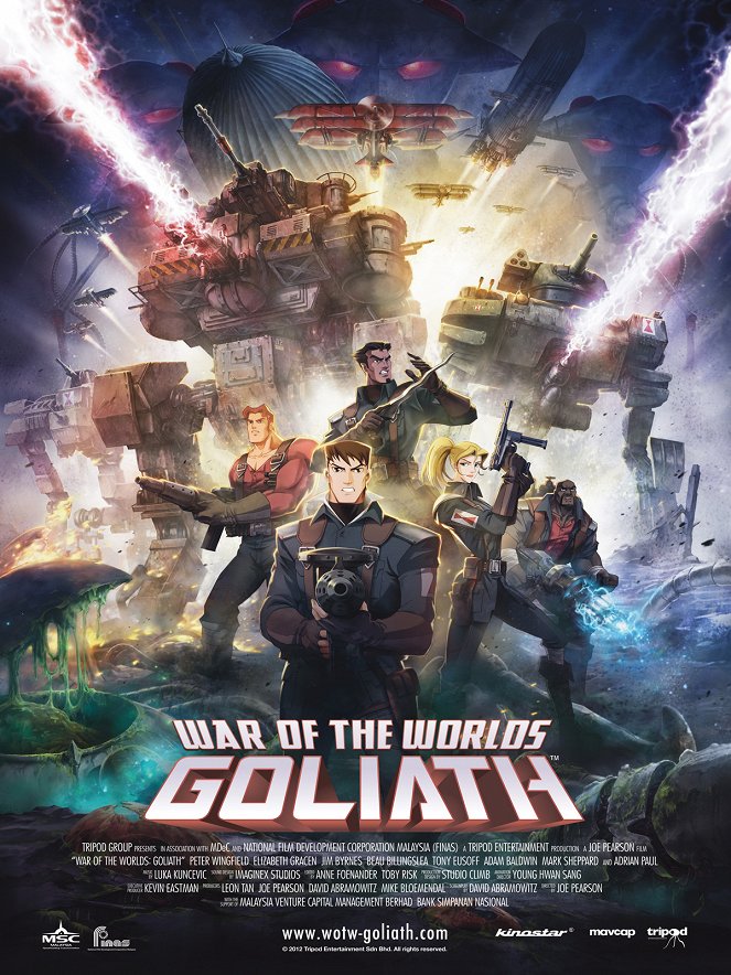 War of the Worlds: Goliath - Plakate