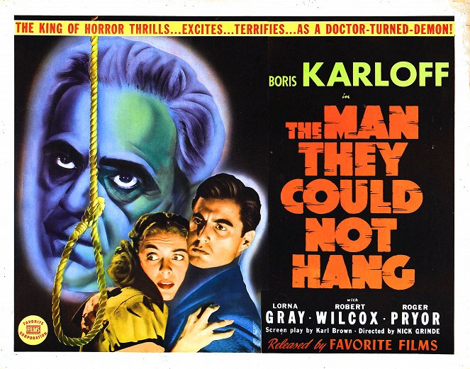 The Man They Could Not Hang - Julisteet