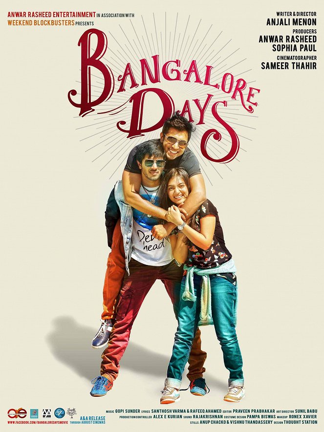 Bangalore Days - Plakate