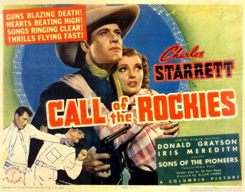 Call of the Rockies - Affiches