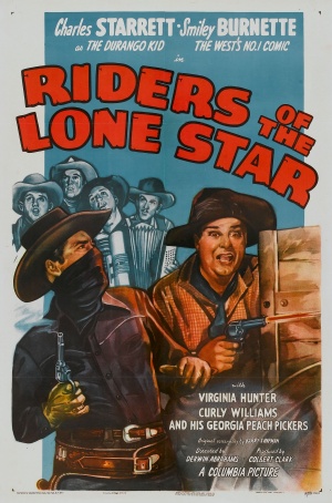Riders of the Lone Star - Plakate