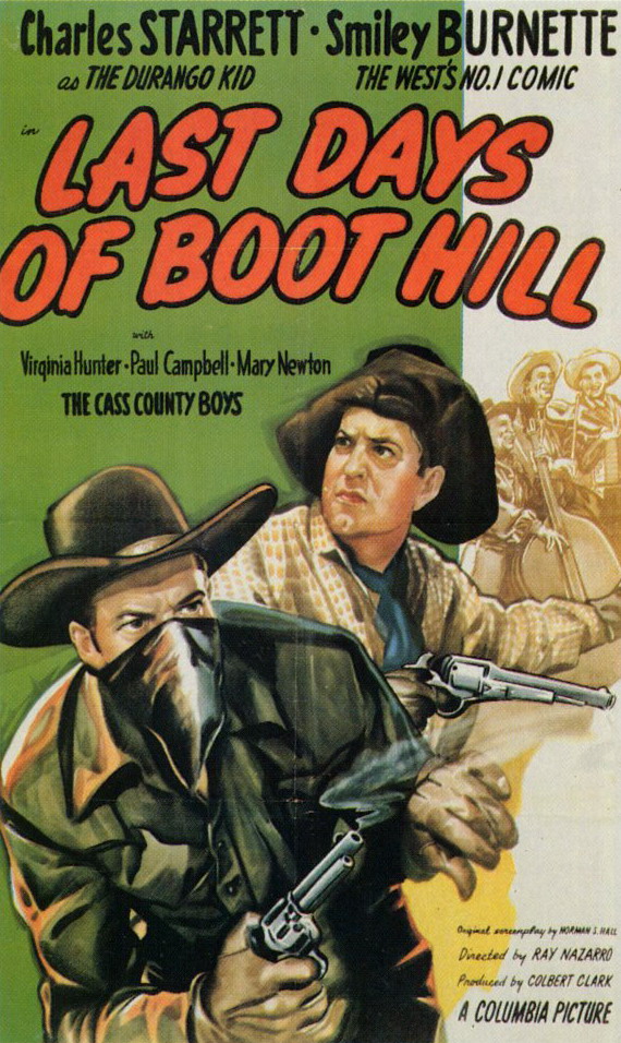 Last Days of Boot Hill - Cartazes