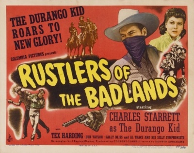 Rustlers of the Badlands - Posters