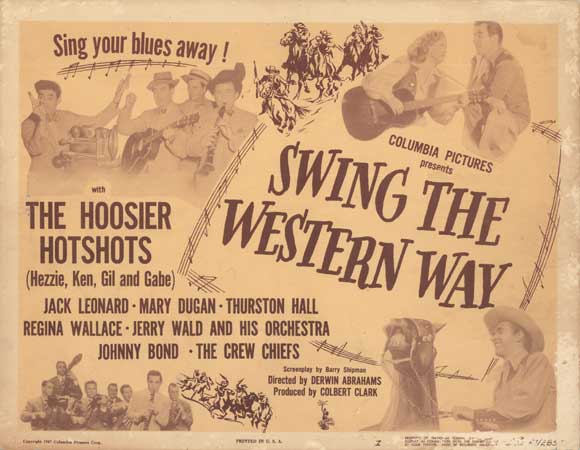 Swing the Western Way - Affiches