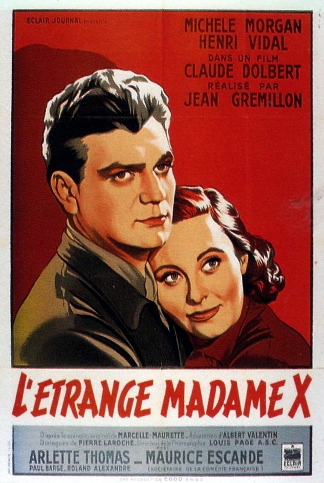 L'Étrange Madame X - Plakátok