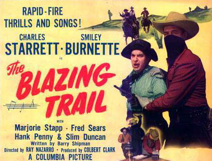 The Blazing Trail - Plakaty