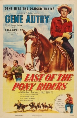 Last of the Pony Riders - Plagáty