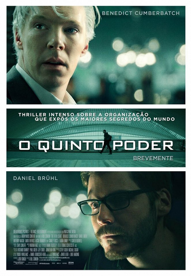 O Quinto Poder - Cartazes