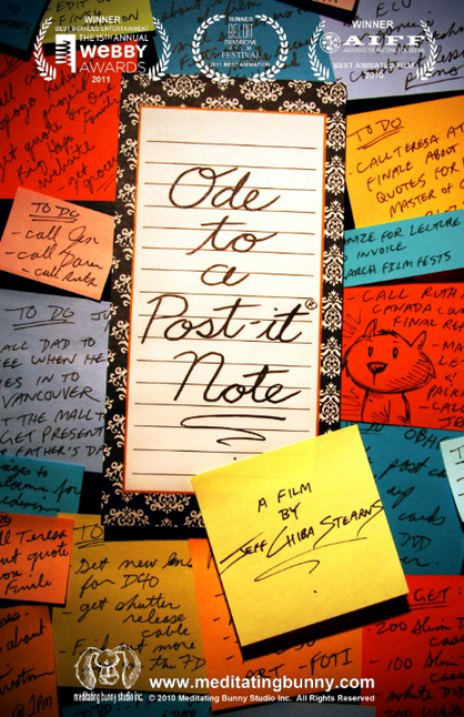 Ode to a Post-it Note - Cartazes
