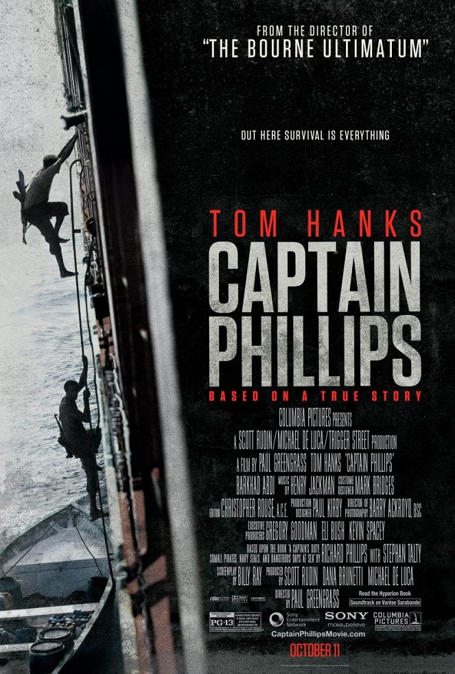 Kapitán Phillips: Prepadnutie lode Alabama - Plagáty