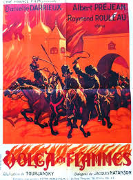 Volga en flammes - Posters