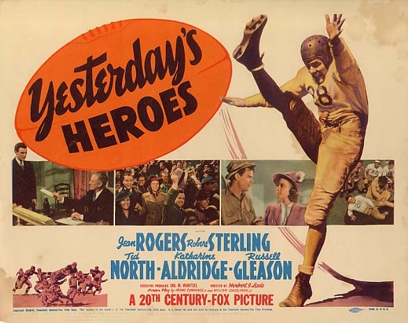 Yesterday's Heroes - Affiches