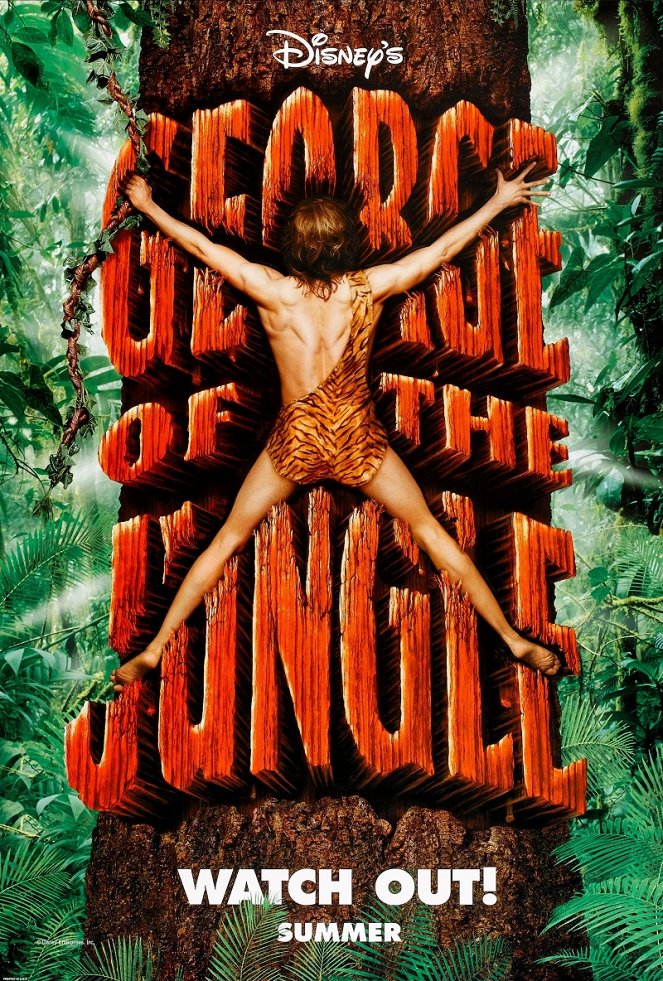 George of the Jungle - Cartazes