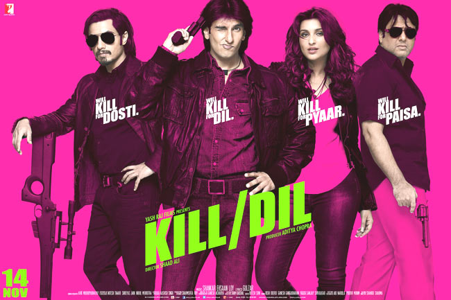 Kill Dil - Affiches