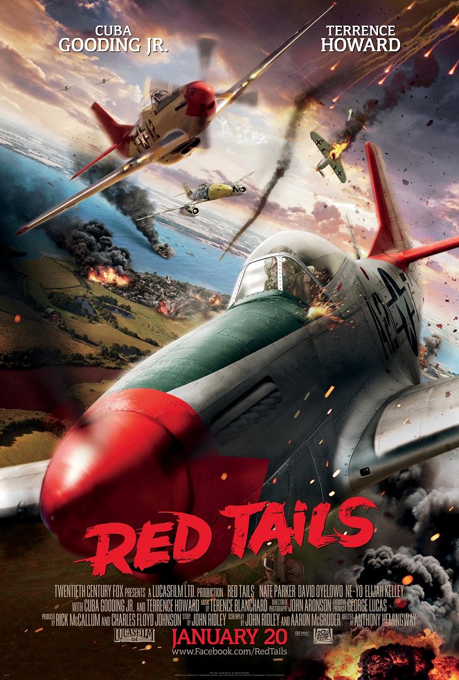 Stíhači Red Tails - Plagáty
