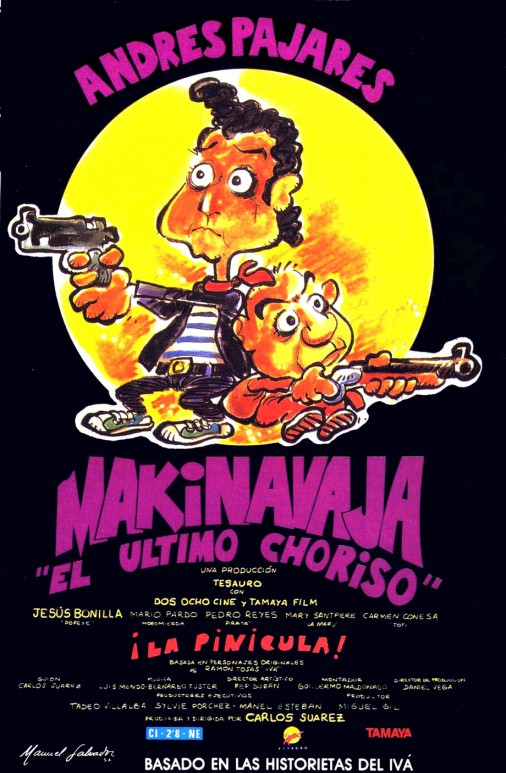 Makinavaja, el último choriso - Plakate