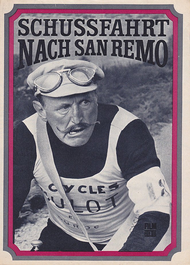 Schussfahrt nach San Remo - Plakate