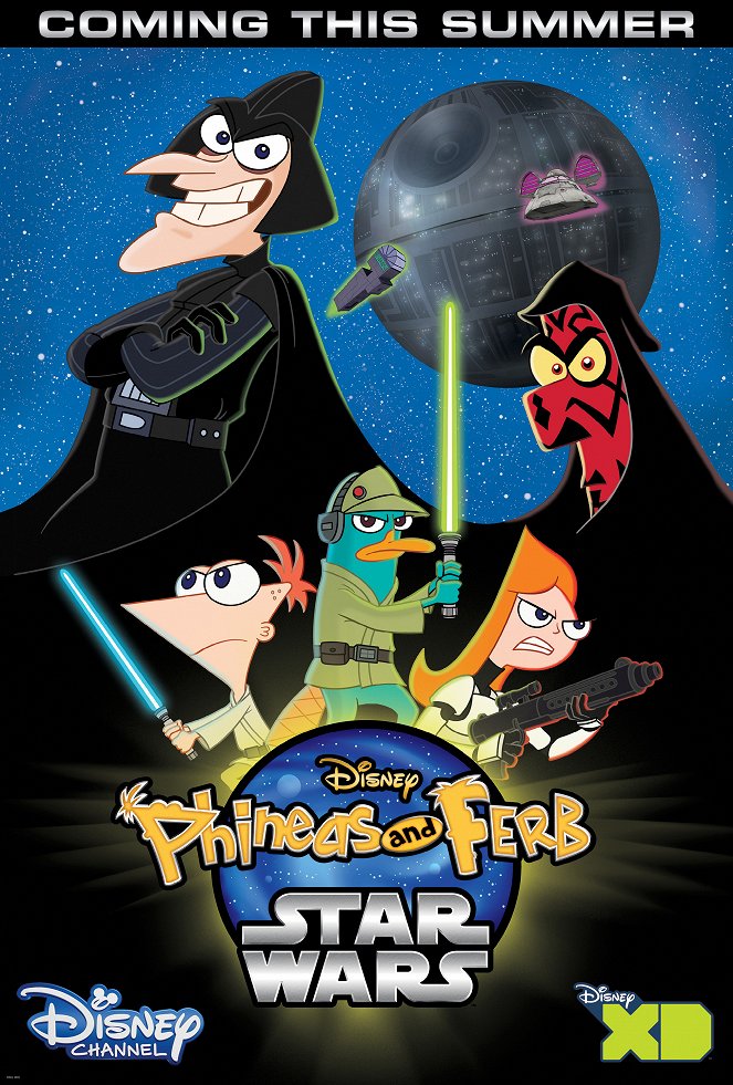 Phineas and Ferb - Phineas and Ferb - Star Wars - Carteles