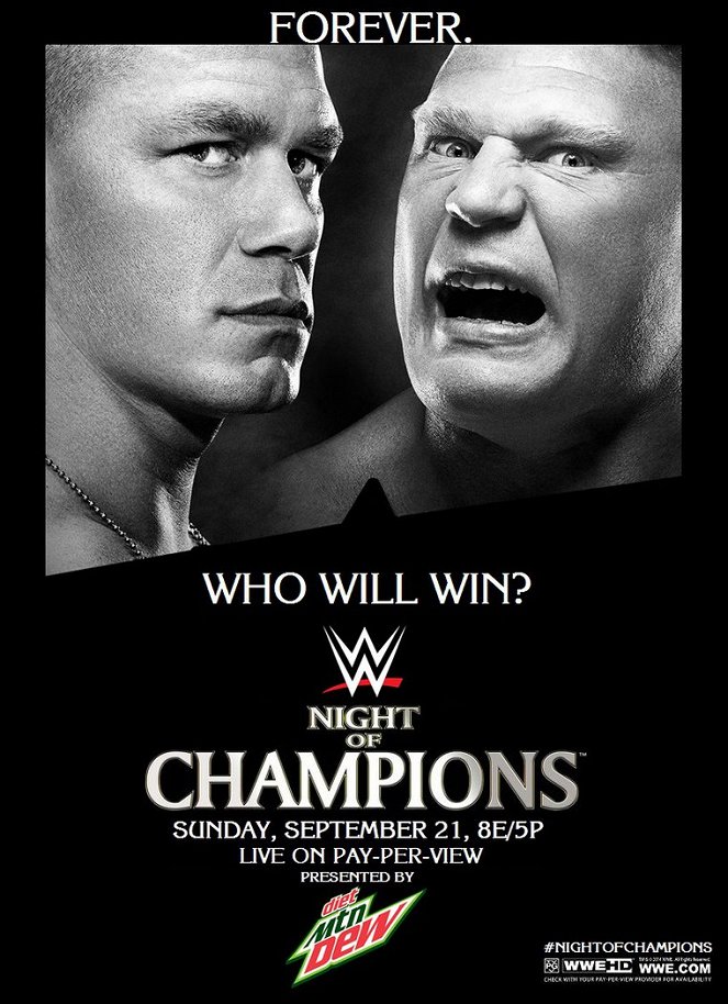WWE Night of Champions - Plakáty