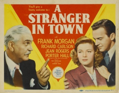 A Stranger in Town - Plakaty