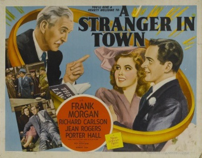 A Stranger in Town - Posters