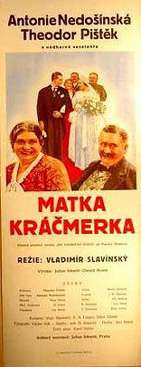 Matka Kráčmerka - Plakátok