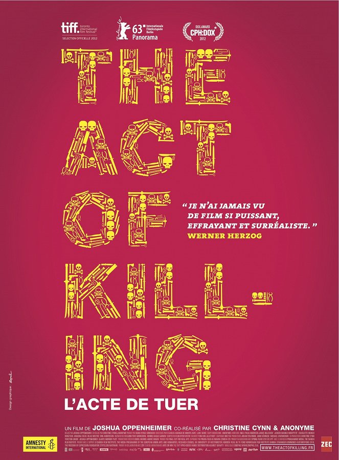 The Act of Killing - L'acte de tuer - Affiches