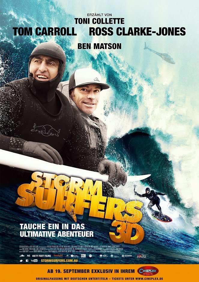 Storm Surfers 3D - Plakáty